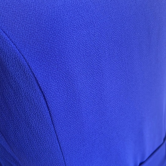 Lilly Pulitzer, long sleeve blue dress wrap skirt - Picture 5 of 8